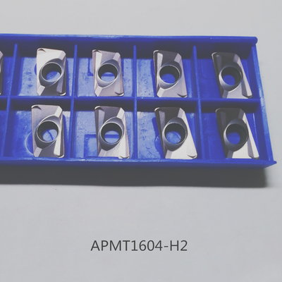 O carboneto quadrado da ferramenta do CNC APMT1604PDER-H2 introduz o revestimento do CVD de PVD